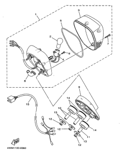 XV1600A Фонарь