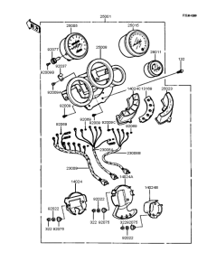 ZX400 Спидометр
