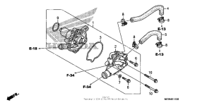 NT700V (ABS) Водяной насос