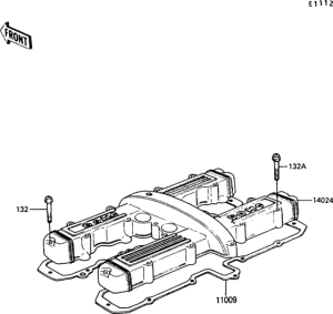 Z550 Крышка головки цилиндров