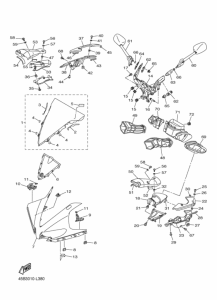 YZF-R1 Капот двигателя и топливо