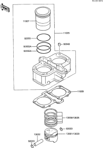 EN450 Цилиндр и поршни