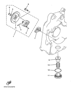 YP250 Масляный насос