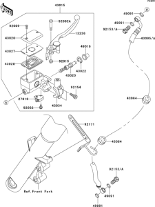  Главный тормозной цилиндр