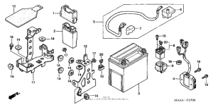 VT1100C Аккумулятор