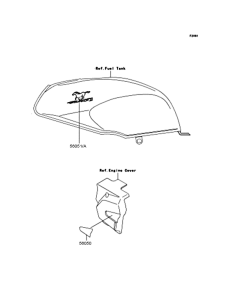 ZR250 Наклейки