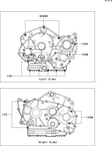 VN800 Болты крепления картера