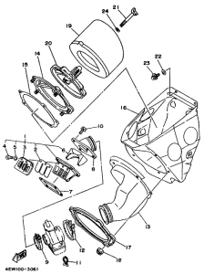 YZ250 Впускная система