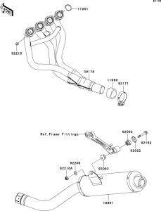 ZR750 Глушитель