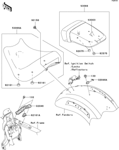 VN2000 Сиденье