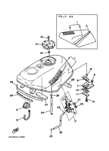 TZR50 ﾌﾕｴﾙﾀﾝｸ
