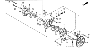 NX650 Маслонасос