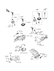 EX300 Замок зажигания