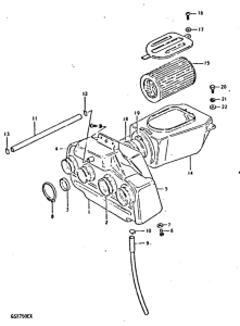 GSX750 Воздухоочиститель