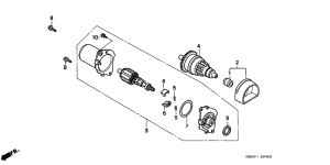SFX50SMM Стартерный мотор