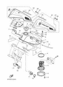 XG250 ﾌﾕｴﾙﾀﾝｸ