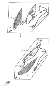CW50RS Поворотники