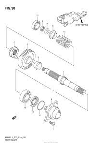 AN650 Ведущий вал