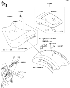 VN2000 Сиденье