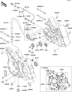  Картер двигателя