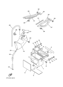 TDM850 Боковые обтекатели