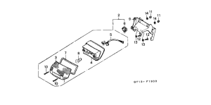 SA50 Taillight unit ass`y