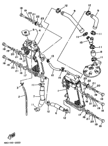 WR250Z Radiator. hose