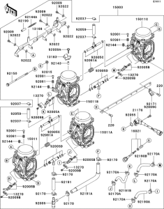 ZX900 Carburetor(1 / 3)(is,wv)