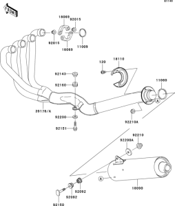 ZR1200 Глушитель