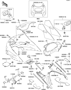 ZX1100 Cowling(1 / 2)