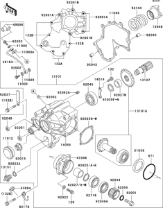  Front bevel gear(1 / 2)