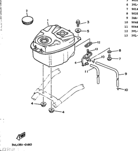 CW50 Топливный бак