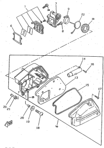 CW50RSX Впускная система