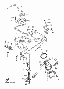  Топливный бак