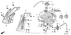  Топливный бак