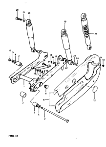 FR80 Маятник задний