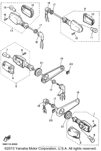 FZR600RF Поворотники