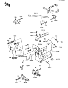 KZ440 Ящик аккумуляторной батареи
