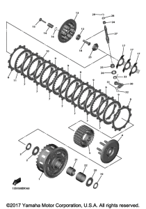 YZF-R6 Сцепление