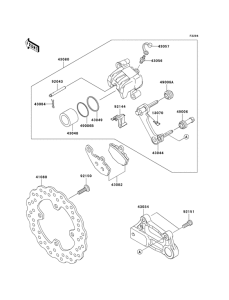 ZX1000 Передний суппорт