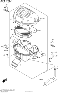 GSX-S750 Воздушный фильтр