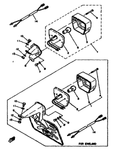 RD50M Задний фонарь 2