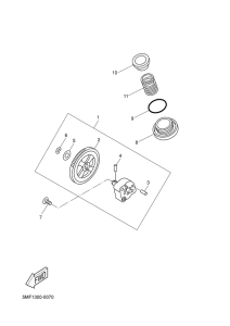 XN125 Масляный насос