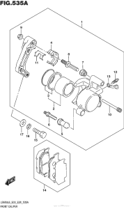 LS650 Передние тормоза