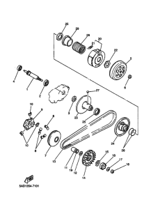 YN50R Бендикс