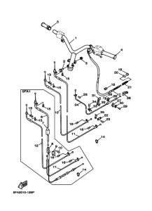 YA100 ｽﾃｱﾘﾝｸﾞﾊﾝﾄﾞﾙ. ｹｰﾌﾞﾙ