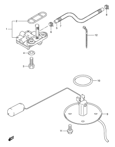 VL800 Топливный кран