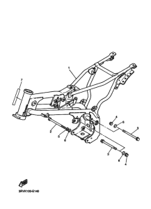 PW80 PW80X Frame comp