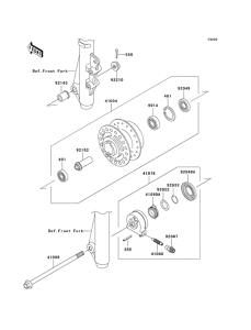 AN112 Передняя втулка