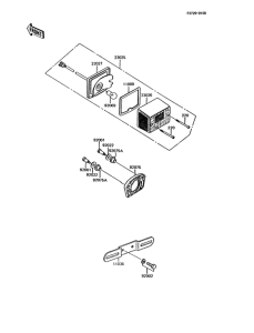 AR125 Задний фонарь
